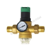 Aký je rozdiel medzi bežným redukčným ventilom a ventilom s manometrom?